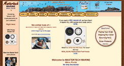 Desktop Screenshot of mastertechmarine.com